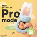 KeaBabies Baby Fruit Feeder 2pk, Silicone Baby Food Feeder - Image 2