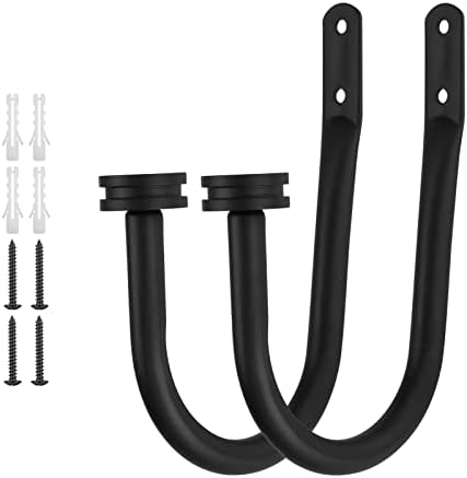 Curtain Holders, 2 Pack Matte Black Decorative Curtain Holdbacks - Image 2