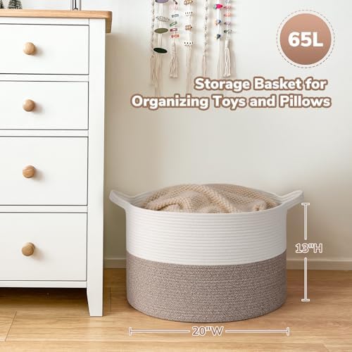 Goodpick 65L Large Woven Rope Basket - Image 3