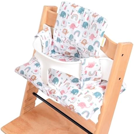 Waterproof & Extra Padded Soft Dining Chair Seat Cushion, Wipe Clean Cushion by DADOUMAN