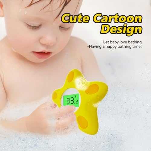 Baby Bath Thermometer for Infant & Toddler, Floating Digital Water Thermometer - Image 4