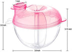 Accmor Baby Formula Dispenser for On-the-Go Feedings, Three-Compartment - Image 6