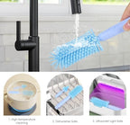 Travel Bottle Washing Kit with Storage Case, 7-in-1 Baby Travel Bottle Cleaner - Image 6