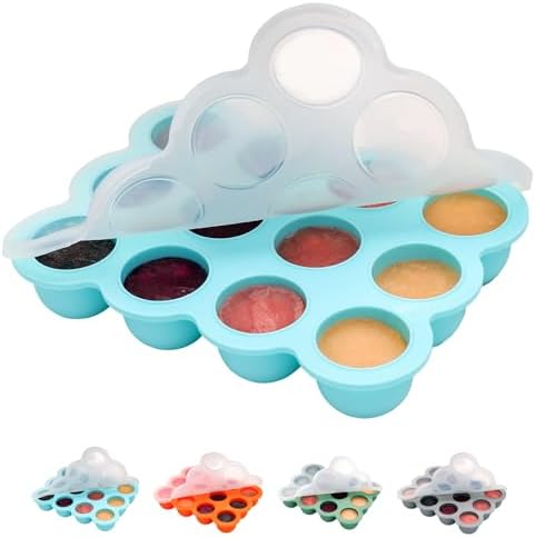 Silicone Baby Food Freezer Tray by btrfe