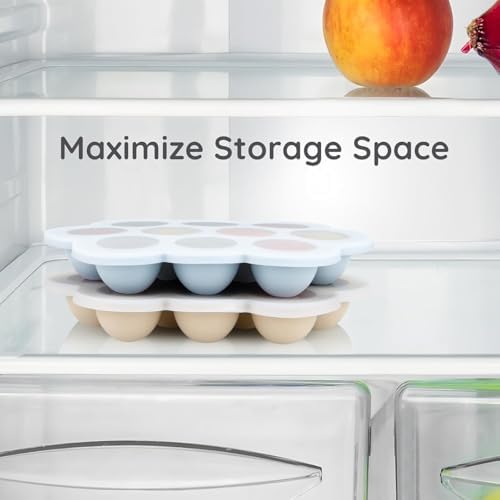 PandaEar 3-Pack Silicone Baby Food Freezer Trays - Image 2
