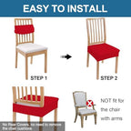 Smiry Waterproof Seat Covers for Dining Room Chairs - Image 5