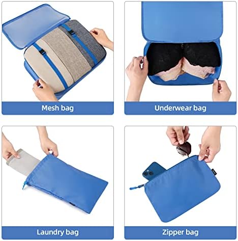 BAGAIL 6 Set/8 Set/10 Set Packing Cubes Various Sizes Packing Organizer - Image 6