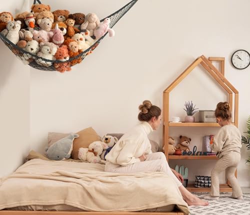 Stuffed Animal Storage Hammock Net Corner - Image 3