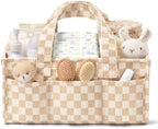 Corduroy Baby Diaper Caddy Organizer by Unknown