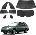 TINGLU Window Shades for Subaru Outback Wagon 2010-2014 Accessories Car Side by TINGLU