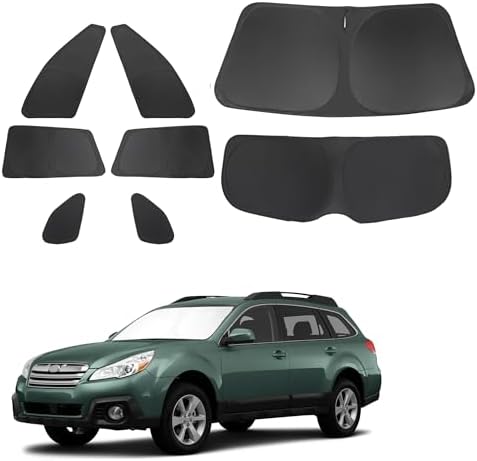 TINGLU Window Shades for Subaru Outback Wagon 2010-2014 Accessories Car Side by TINGLU