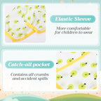 Tarpop Long Sleeve Bibs, Infant Smocks Bulk - Image 4