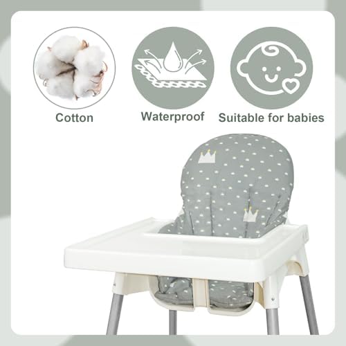 for IKEA High Chair Cushion, Cotton Non-Slip - Image 4