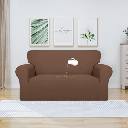 PureFit Waterproof Loveseat Couch Cover Slipcovers - Image 2