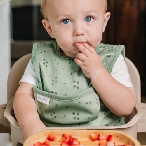 Esembly Bib for Baby, Waterproof 2 pack - Image 2