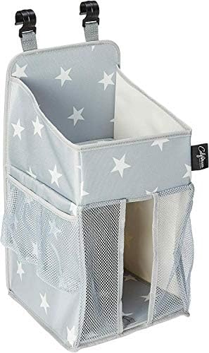 Star Pattern Diaper Caddy and Nursery Organizer by ZugarLand