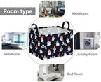 Rec Halloween Ghost Storage Basket Box Hamper Collapsible Organizer Bin Gift - Image 7