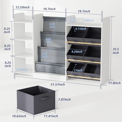 Kids Bookshelf and Toy Storage - Image 2