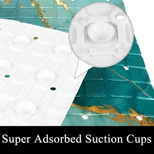 Non Slip Bathtub and Shower Mat 26.8x15.1 inch, Bath Mat - Image 3