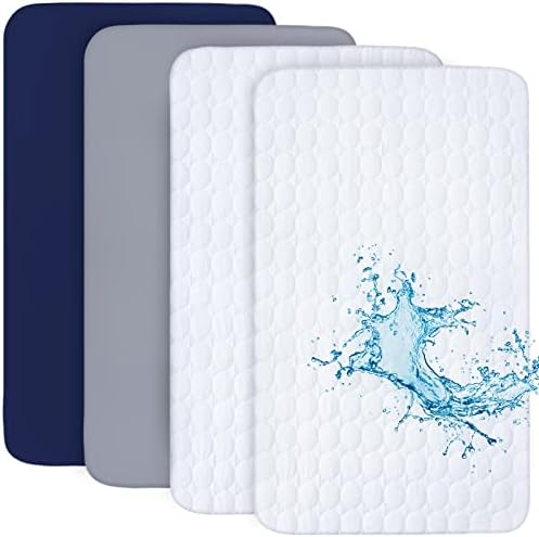 Crib Sheets & Mattress Protectors Set by Bilobanbabybedding