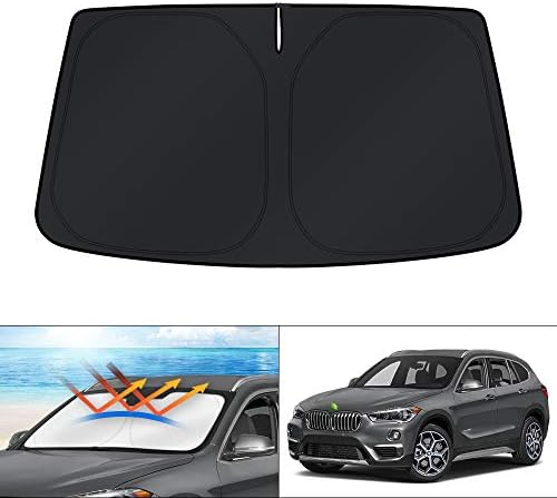 KUST Windshield Sun Shade for 2016 2017 2018 2019 2020 2021 2022 BMW X1 F48 by KUST