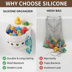 Bath Toy Organizer for Tub - Image 4