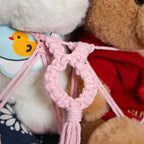 YKBU stuffed Animal Net or Hammock Macrame Toy Display Plush Toy Holder Ceiling - Image 5