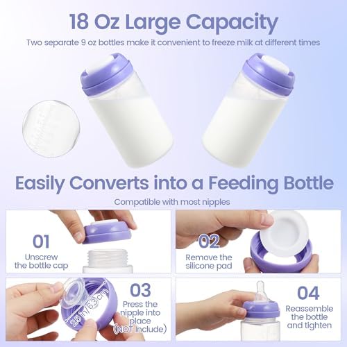 18 oz Portable Breast Milk Cooler, 24H Cooling Breastmilk Chiller - Image 6