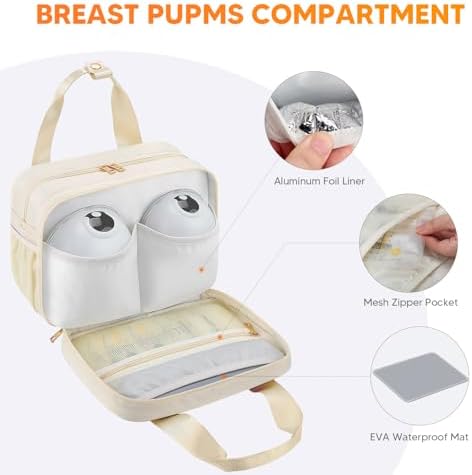 PIIOSER Breastmilk Cooler Travel Bag - Image 6