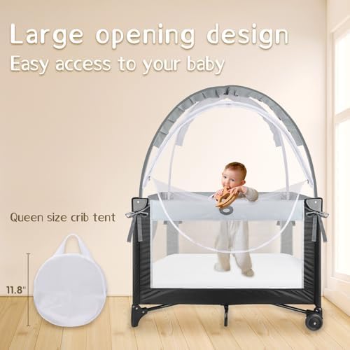 Crib Tent to Keep Baby from Climbing Out - Image 4