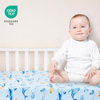 david's kids 3 Pack Fitted Crib Sheets, Ultra Soft Breathable Comfortable Baby - Image 2