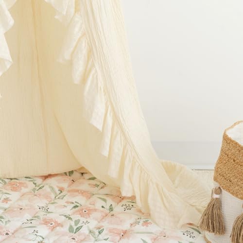 Crane Baby Crib Canopy, Boho Nursery Decor, Baby Room Decor, - Image 7