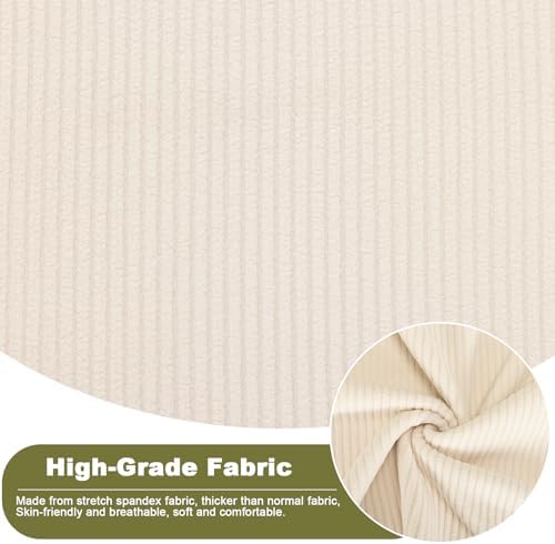 NILUOH Wingback Chair Covers 2-Piece, Armchair Slipcovers - Image 4