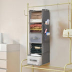 5-Tier Hanging Organizer for Closet, Fabric Closet Organizer - Image 5