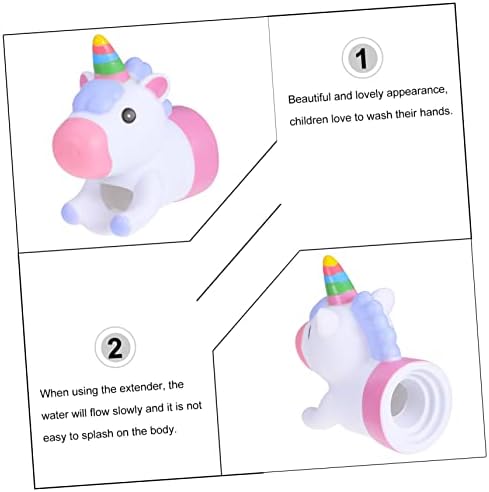 MERRYHAPY Unicorn Faucet Extender Cartoon Sink Spout - Image 3