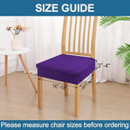 Smiry Waterproof Seat Covers for Dining Room Chairs - Image 2