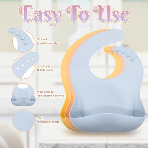 Silicone Baby Feeding Set 21 Pcs, Baby Led Weaning Supplies, Baby Feeding - Image 4