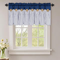 ASPMIZ Farmhouse Valances for Windows, Boho Kitchen Curtains by ASPMIZ