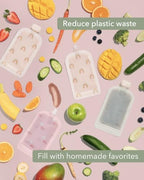 Hippypotamus Reusable Baby Food Pouches - Image 4