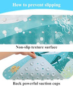 Secopad Bathtub Mat Non Slip, Cute Tub Mat - Image 3
