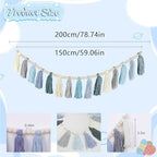 Boho Yarn Tassel Garland - Image 2