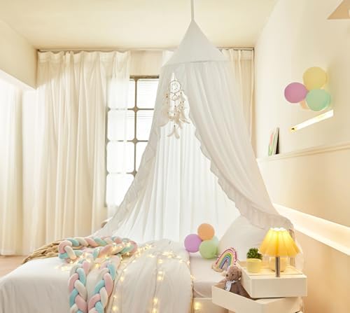 Mengersi Bed Canopy for Girls, Modern Style - Image 2