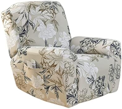 NILUOH Stretch Recliner Covers 4 Piece, Non-Slip Lazy Boy Chair Covers by NILUOH