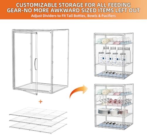 MSHOMEY Baby Bottle Storage Organizer - Image 3