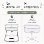2-Pack Organic Cotton Bassinet Sheets - Image 2