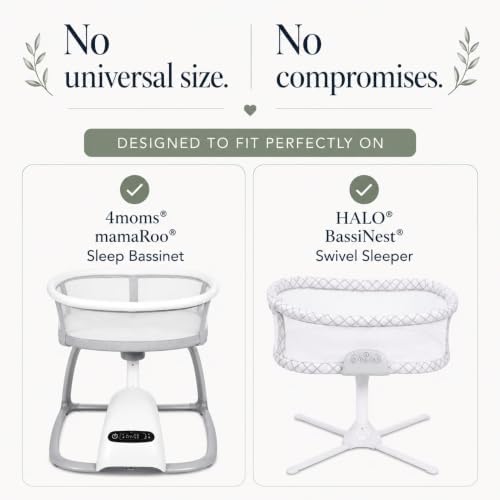 2-Pack Organic Cotton Bassinet Sheets - Image 2