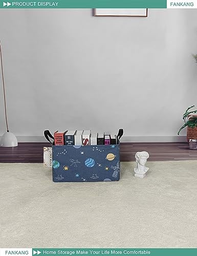 Rectangular Space Storage Bin Nursery Hamper - Image 4