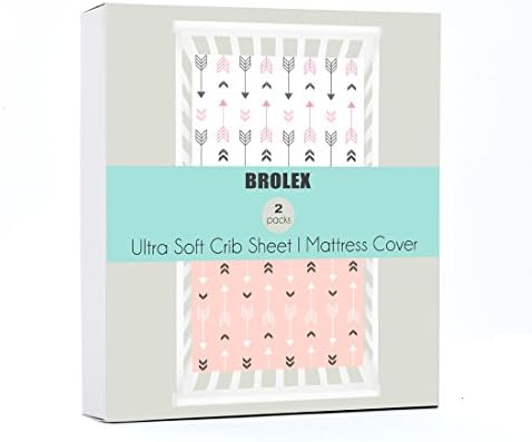 BROLEX Baby Fitted Crib Sheets: Kid Crib Sheets - Image 2