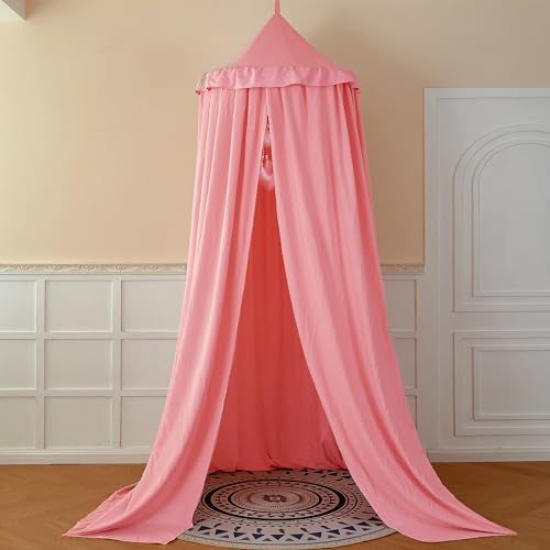 Princess Bed Canopy for Kids, Soft and Durable Dreamy Mosquito Net Bedding - Image 3