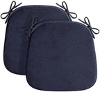 Chair Cushions for Dining Chairs, Washable Chair Pads, 2 Pack by OJFED-YourHomesBestFriend